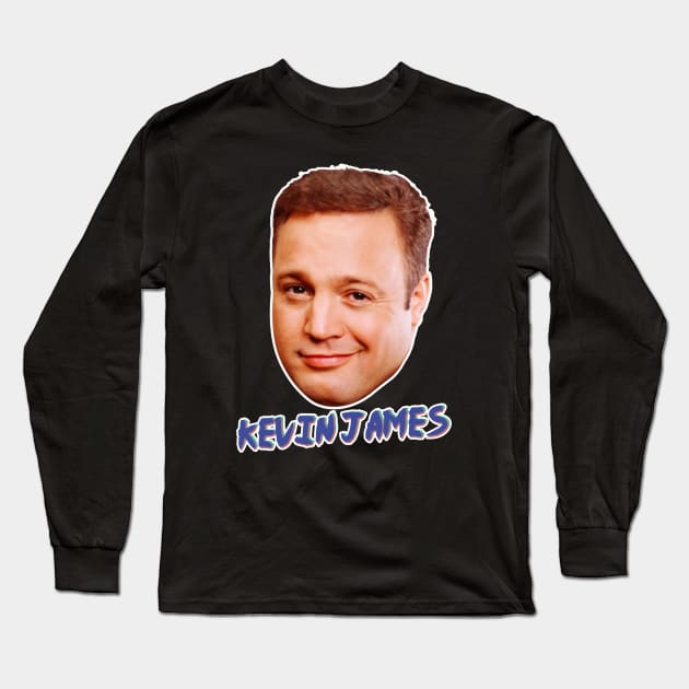 Funny Kevin James meme Long Sleeve T-Shirt by wizardwenderlust